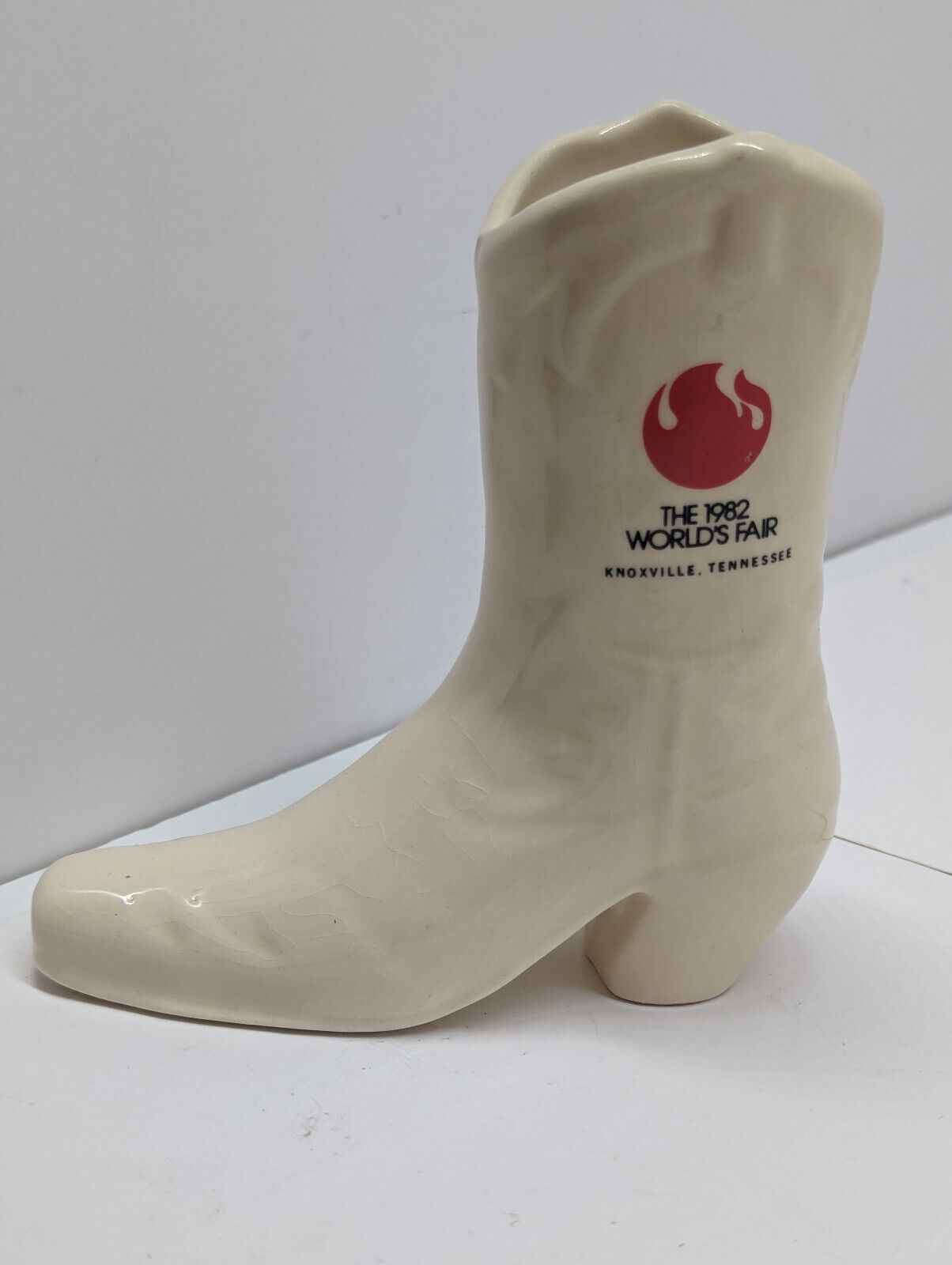 1982 Knoxville World’s Fair Ceramic Collectible Boot