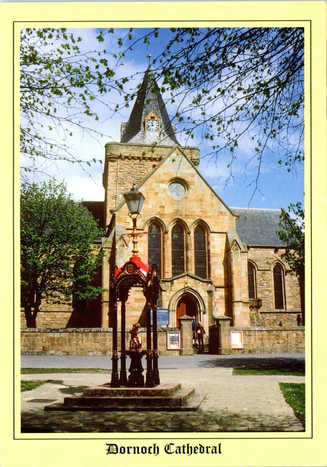 Dornoch Cathedral, Royal Burgh of Dornoch in Sutherland, Scotland Postcard