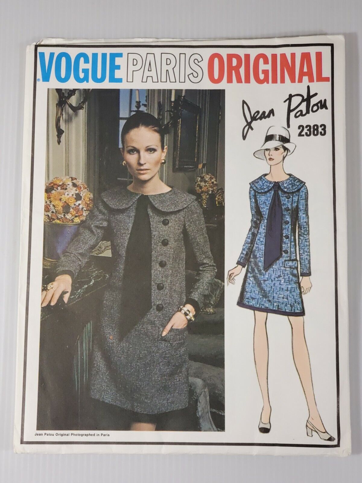 RARE 60s Vogue Paris Original #2383 \