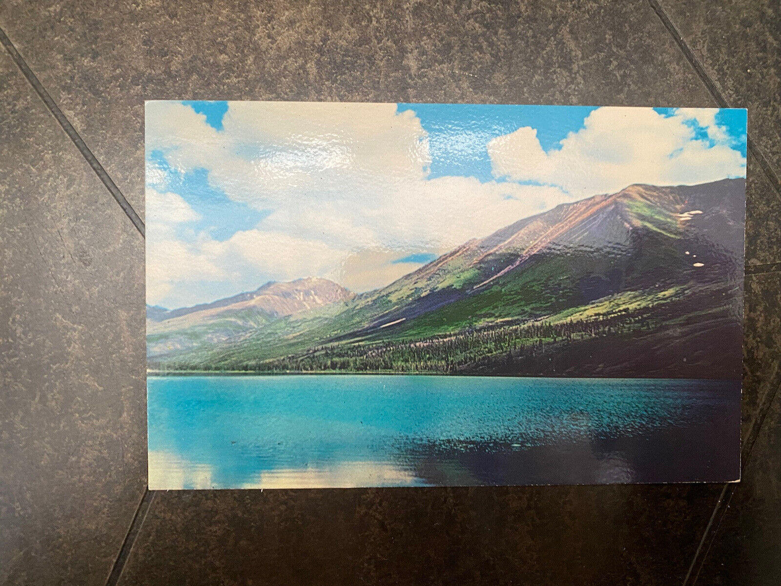 Postcard Summit Lake Alaska Hwy