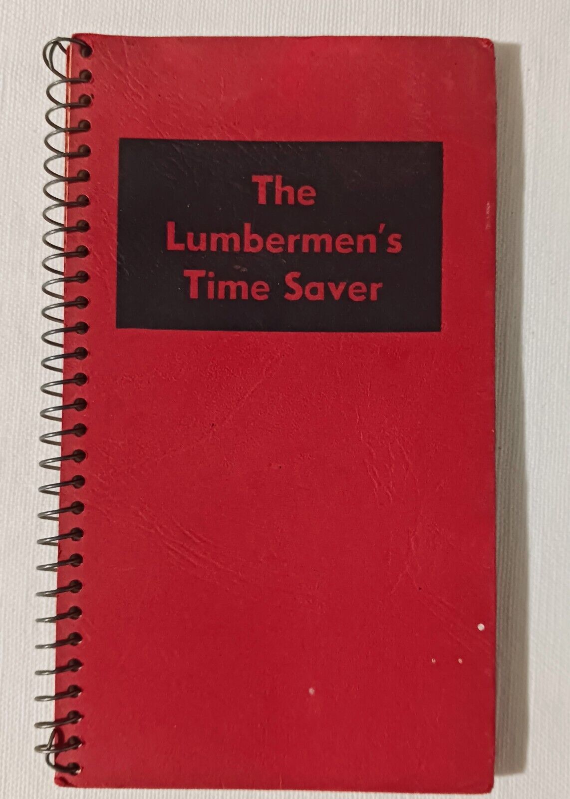 Vintage 1949 J. W. Giellis Lumberman's Time Save Chart Booklet