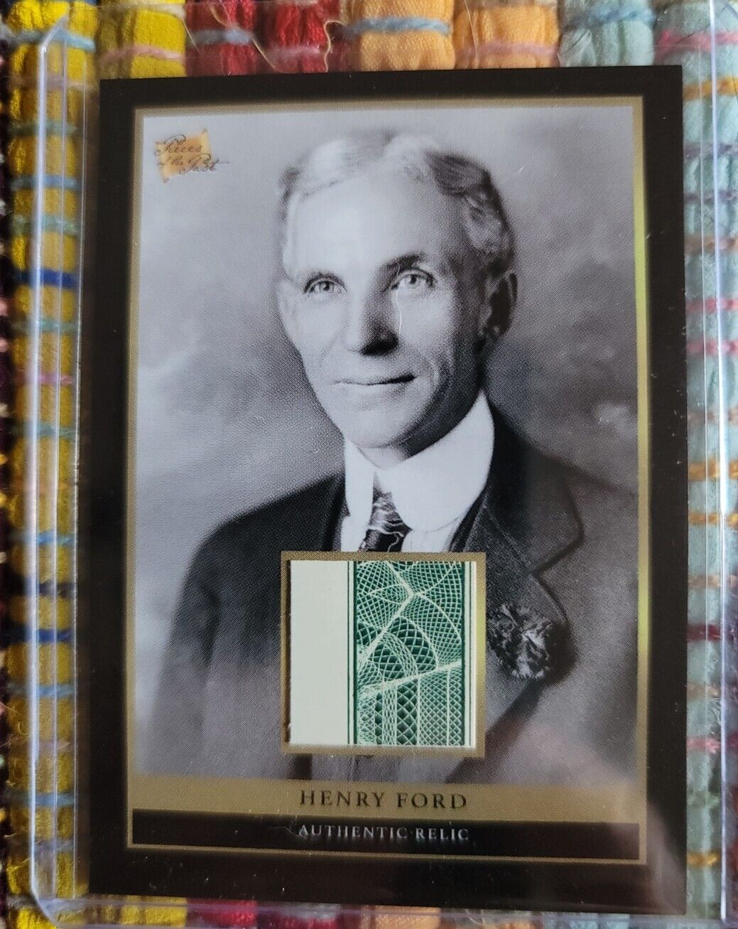 2024 Pieces Of The Past Henry Ford Authentic Relic #21
