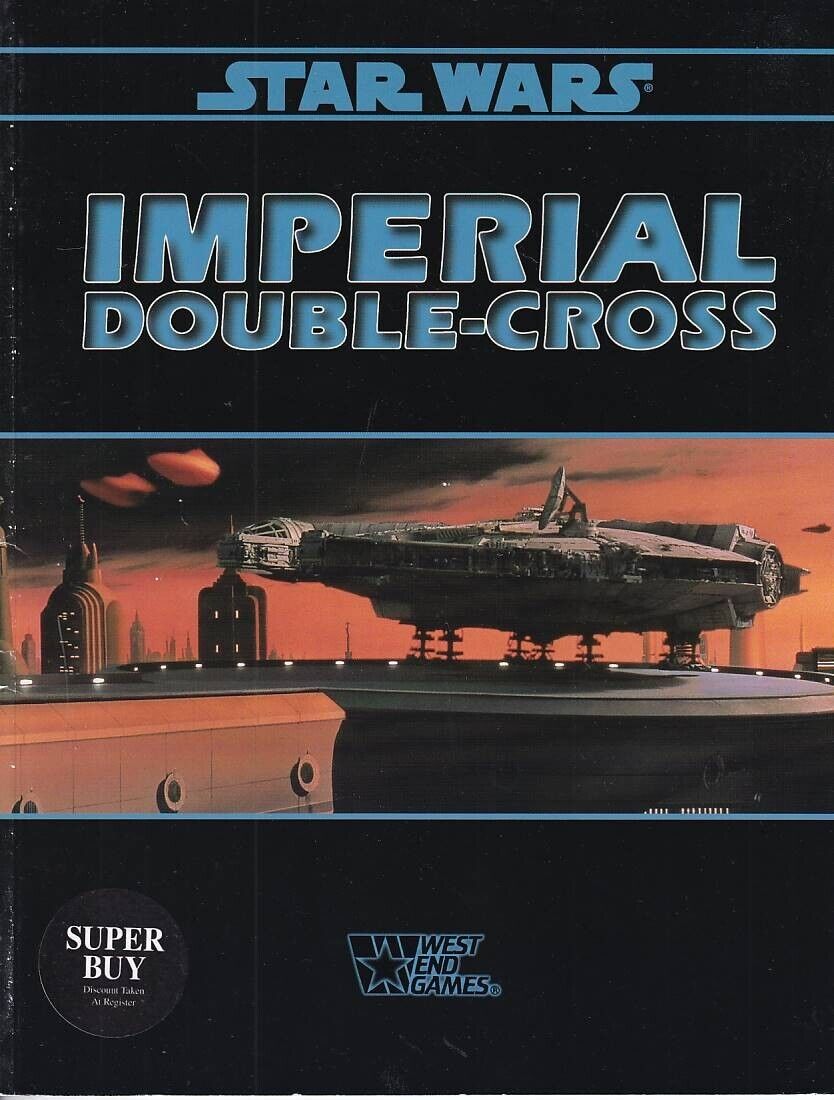42584: West End Games STAR WARS: IMPERIAL DOUBLE CROSS #1 F Grade