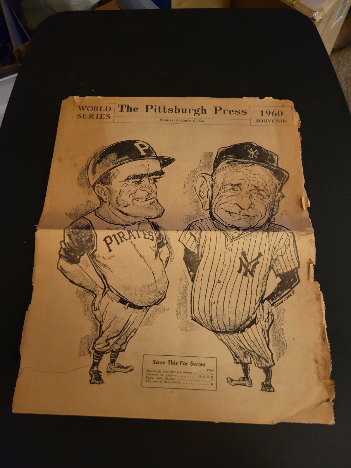 The Pittsburgh Press 1960 World Series Souvenir Edition