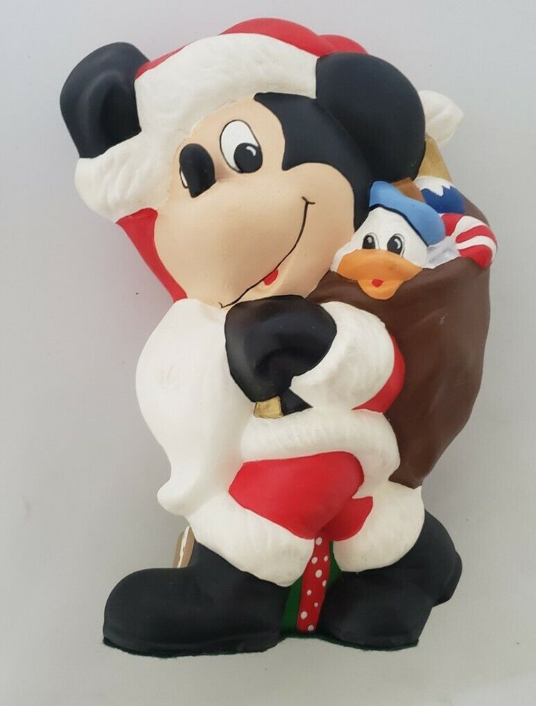 RARE Vintage Walt Disney Productions Mickey Mouse Ceramic Figurine Marilee 1993