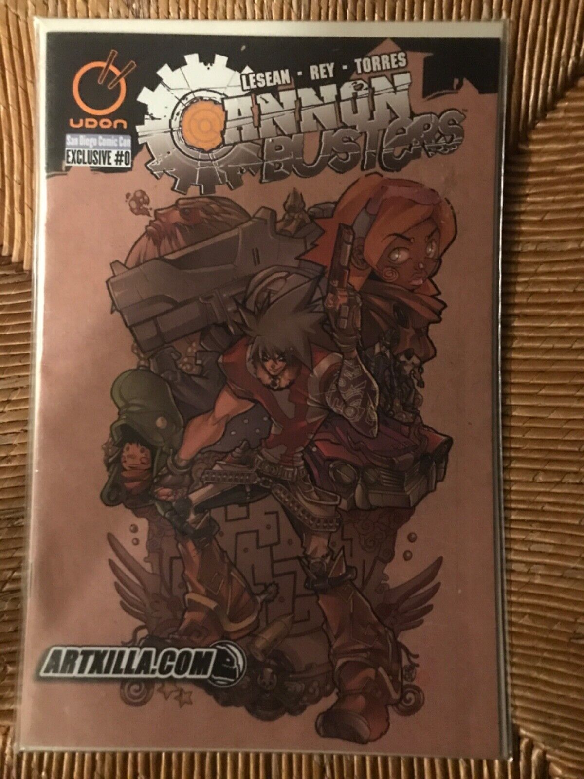 Cannon Busters 0 San Diego Comic Con Exclusive 2004 Udon Comic Book SDCC Netflix