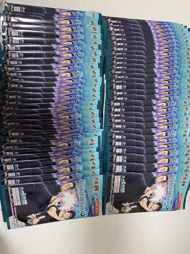 Jujutsu Kaisen item lot of 60 Clear Card Collection Vol.3 Bulk sale   
