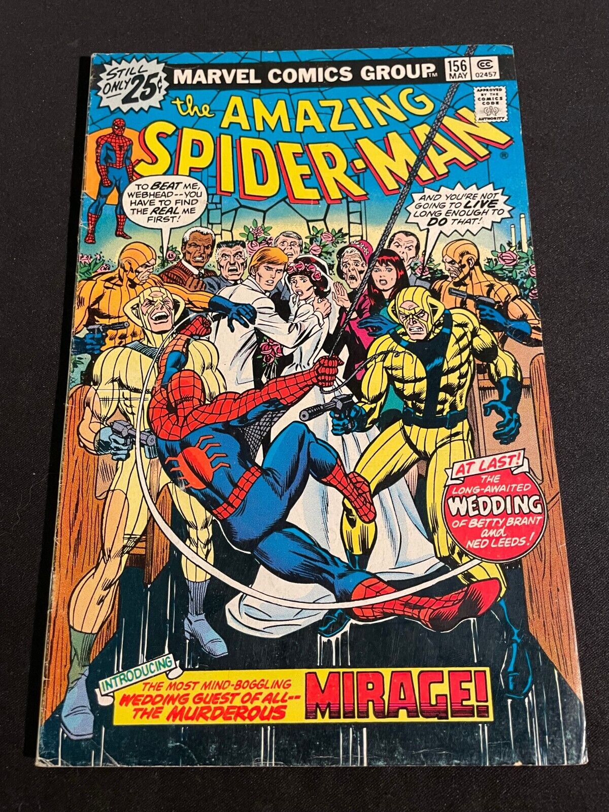 THE AMAZING SPIDER-MAN #156 VG+ Condition