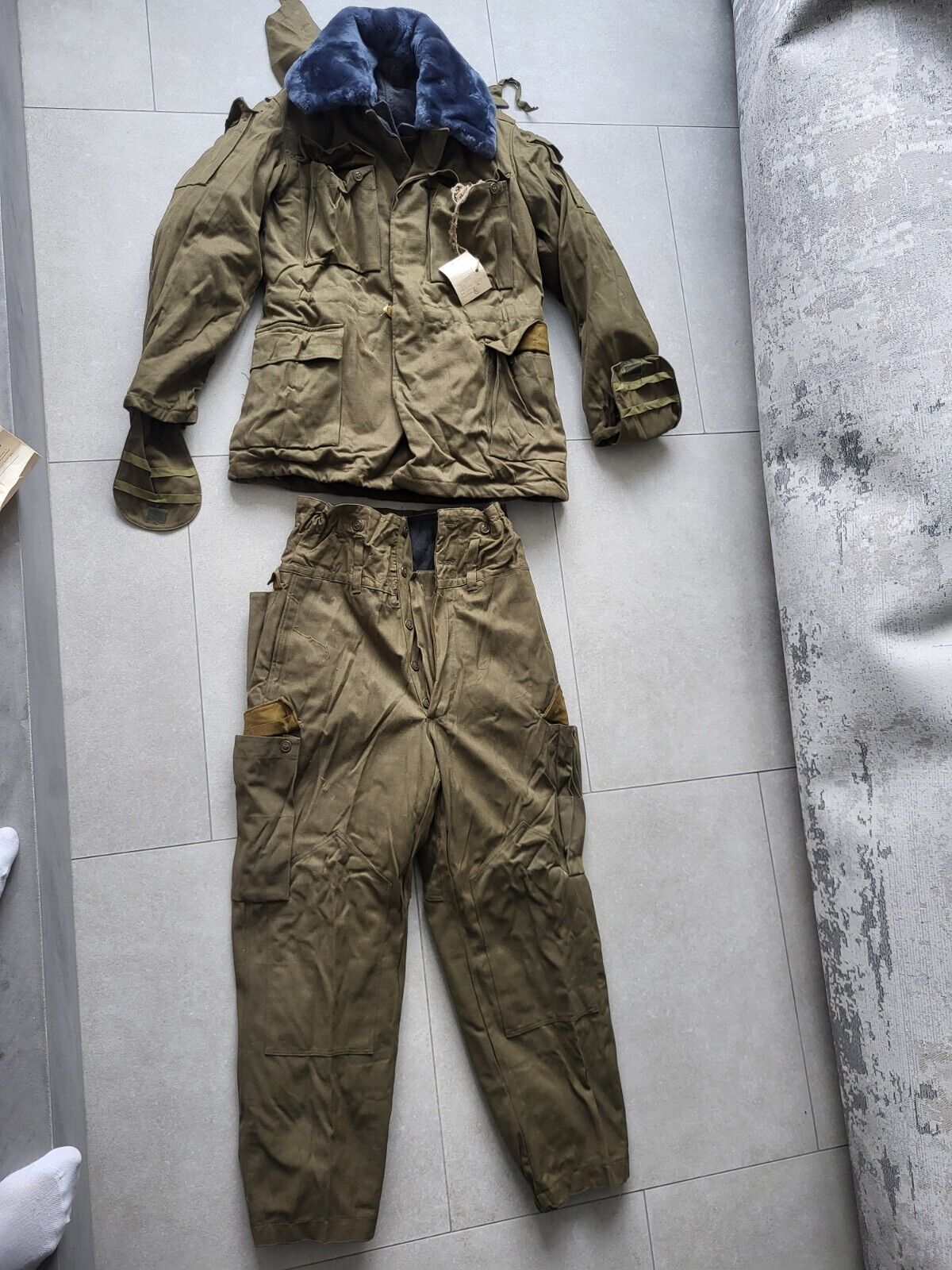 VTG Protective Winter Suit of USSR Paratroopers OKZK -D , New, Size 46/3, M 