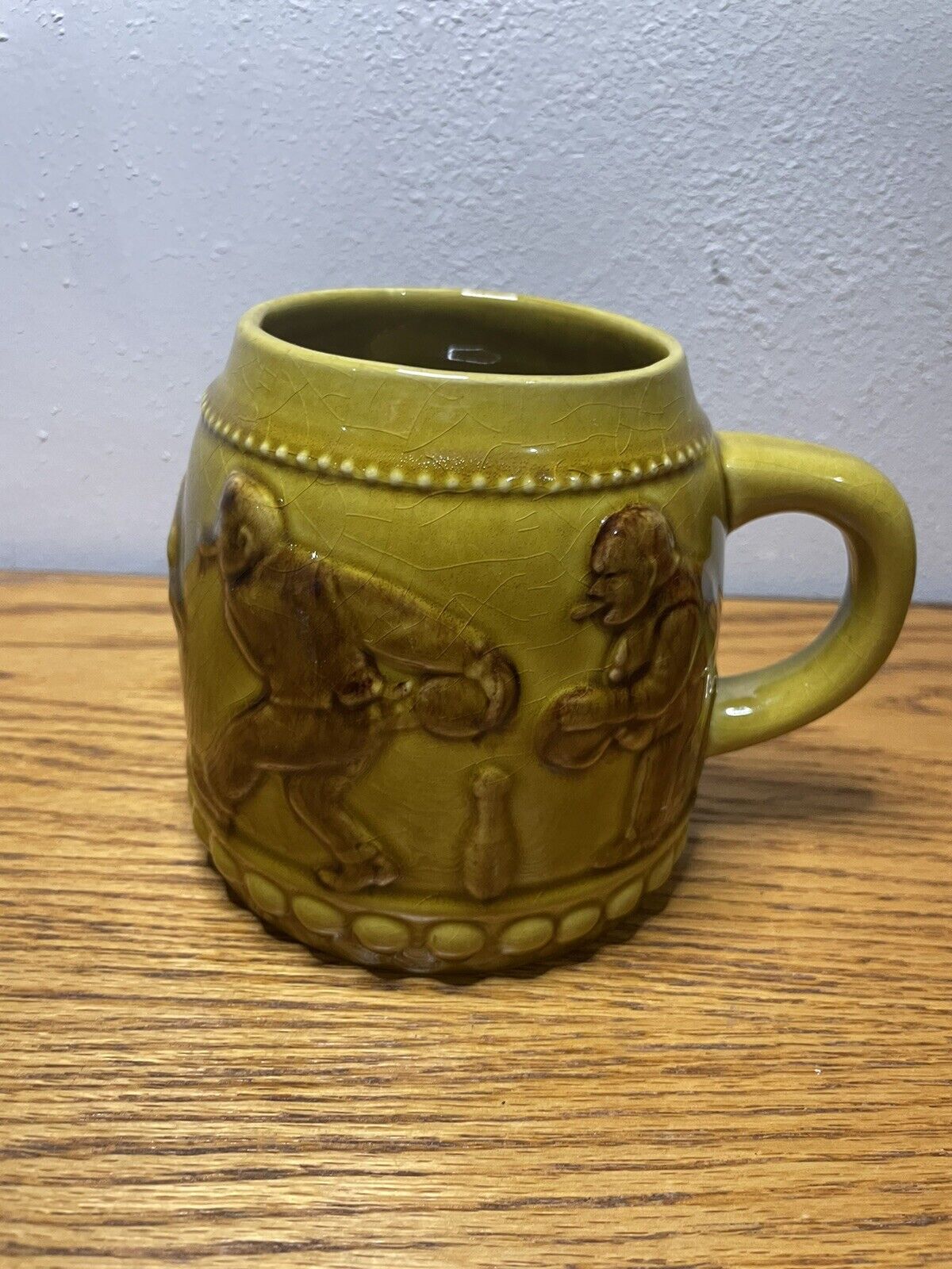 Vintage Green 3D Bowling Mug