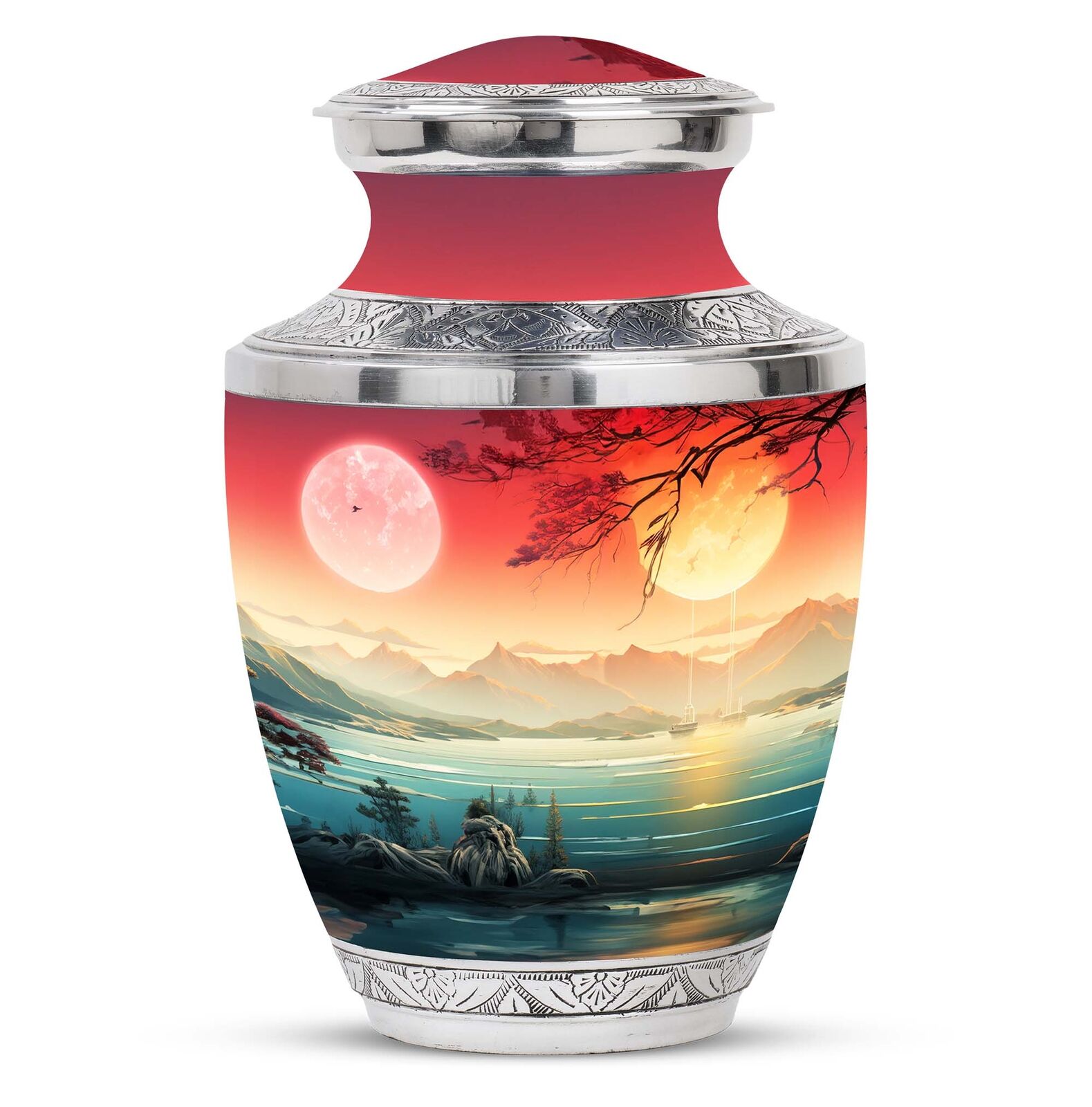 Sunset Majesty over Grand Canyon Large Burial Urns For Adults 200 cubic inch