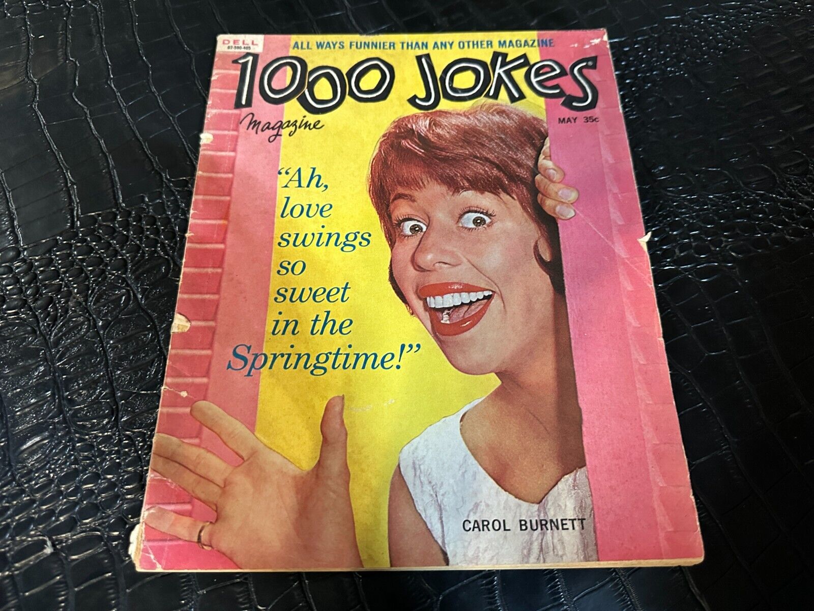 MAY 1964 1000 JOKES humor magazine CAROL BURNETT