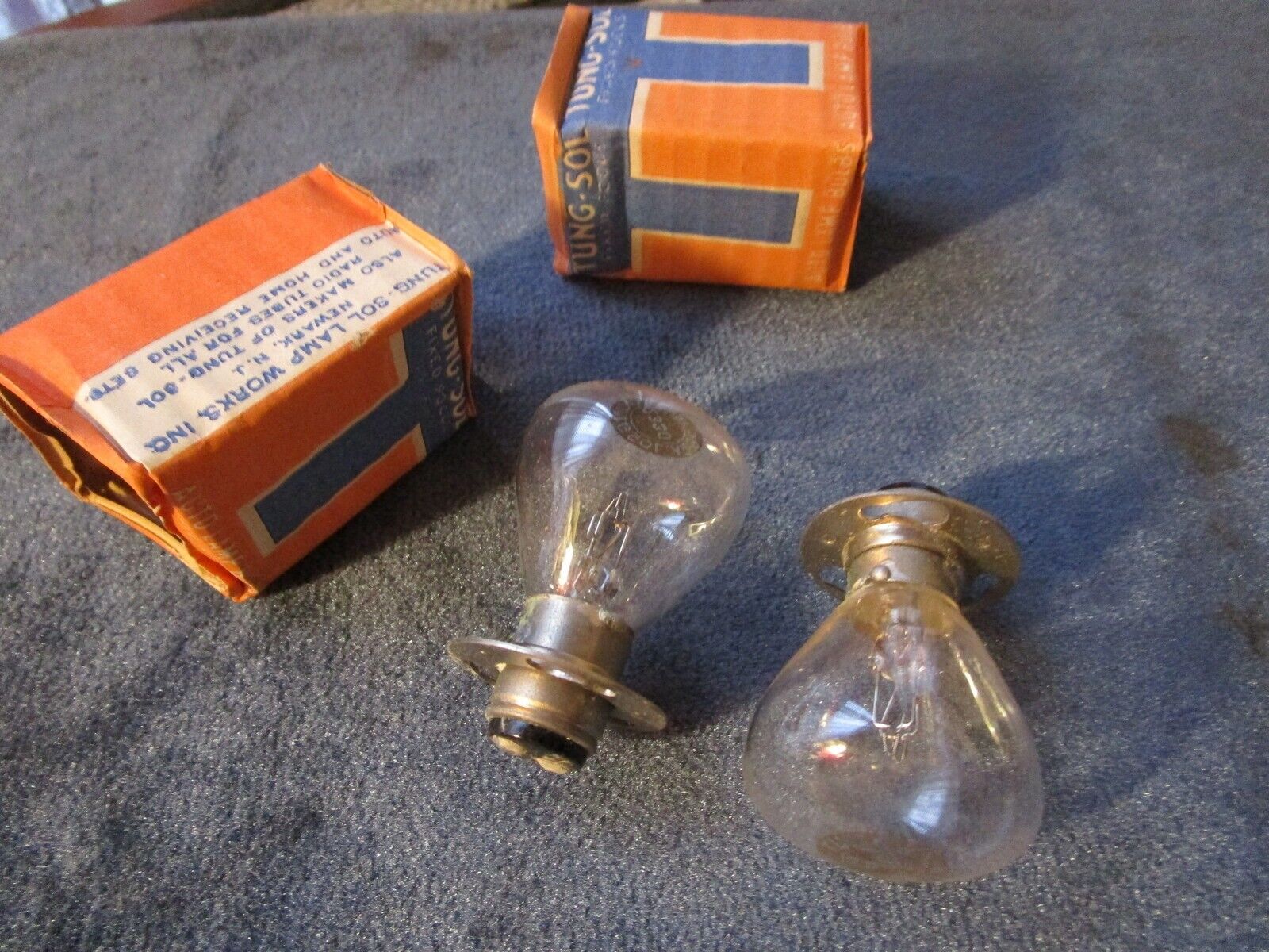 1934-1939 Oldsmobile TWO Headlight Bulbs: #2330: 1935-1936-1937-1938