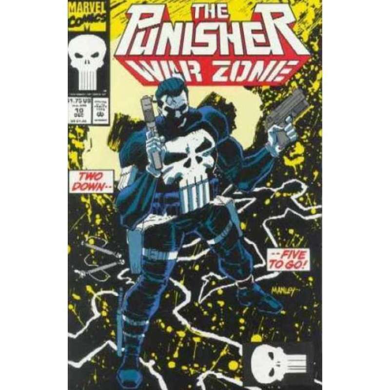 Punisher: War Zone #10  - 1992 series Marvel comics NM minus [l%