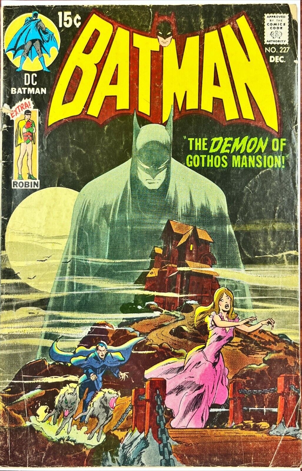 Batman #227 1970 INCOMPLETE