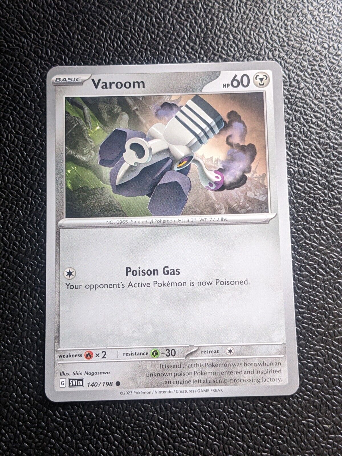 Varoom 140/198 - 2023 Pokemon TCG - Scarlet & Violet Common