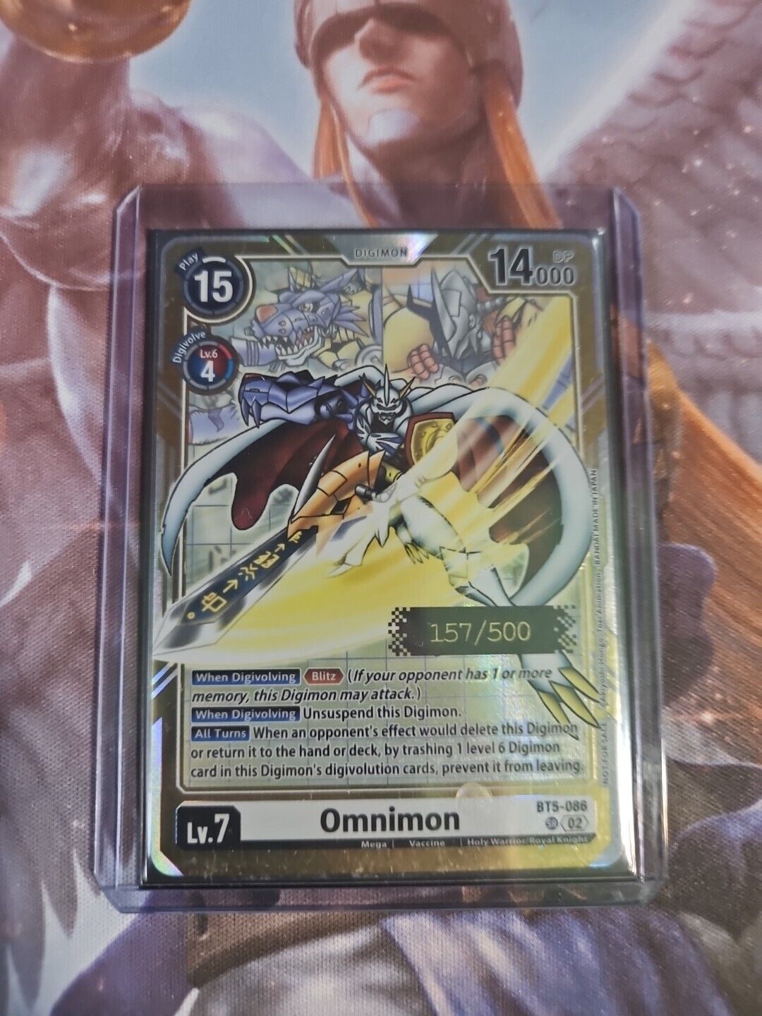 Digimon Card Game - Omnimon Serialized Number #157/500