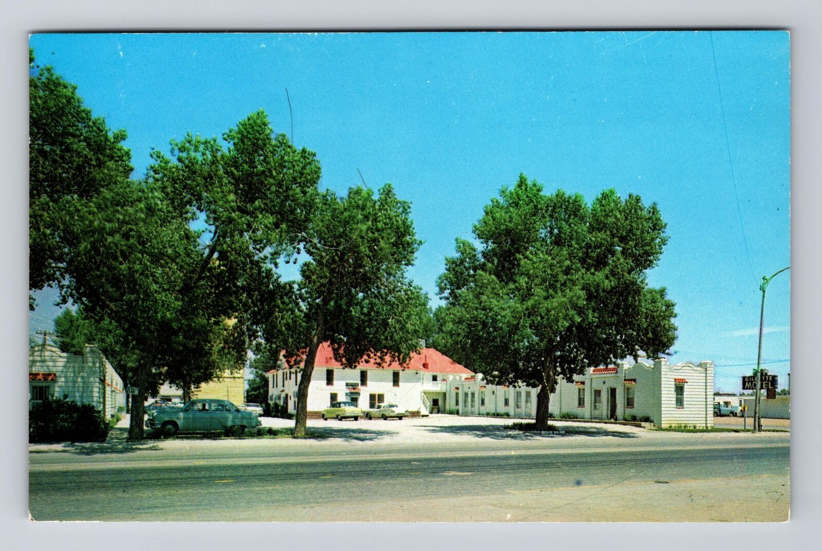 Gillette WY-Wyoming, Gillette Motel, Advertisment, Antique, Vintage Postcard