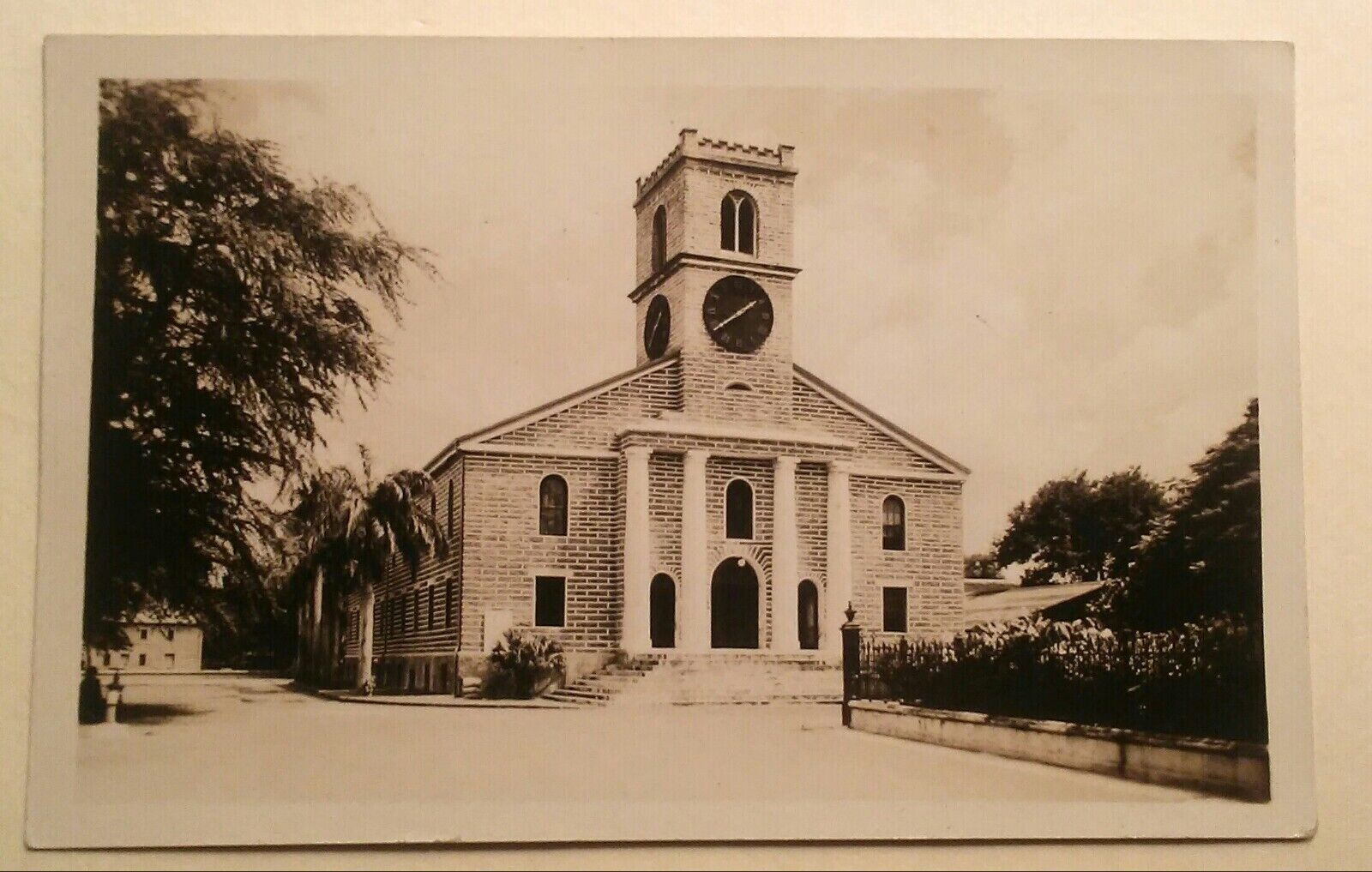 1920\'s Kawaiahao Church Honolulu TH Hawaii AZO RPPC