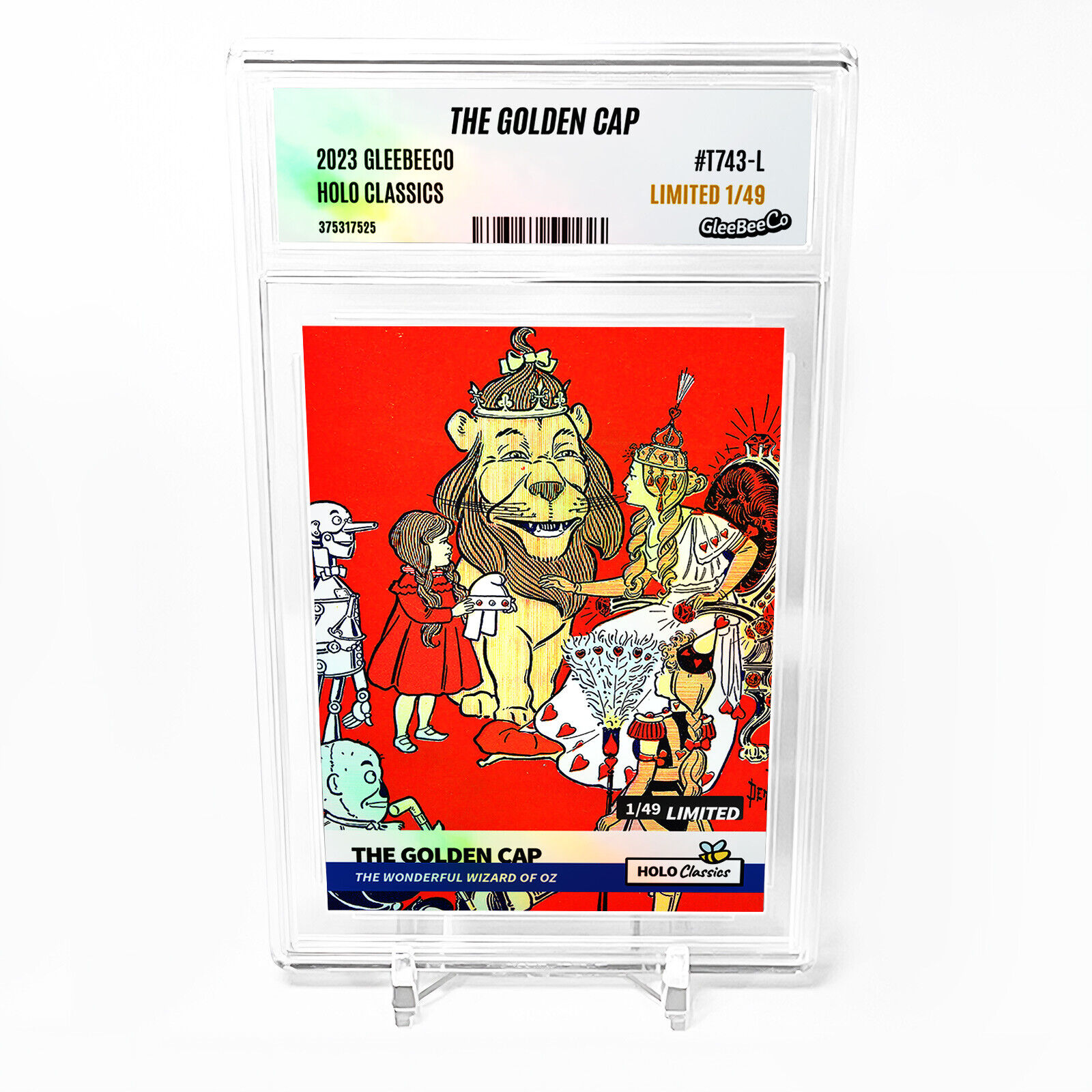 THE GOLDEN CAP Holographic Card 2023 GleeBeeCo Slabbed #T743-L Only /49