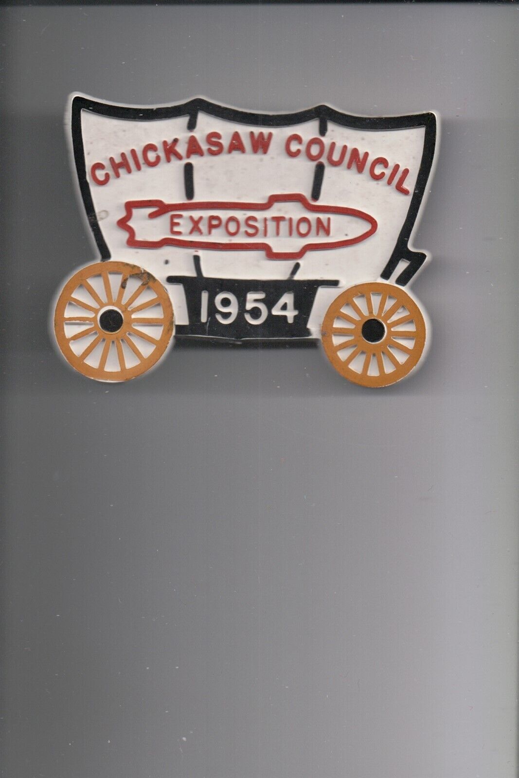 1954 Chickasaw Council Exposition Neckerchief Slide