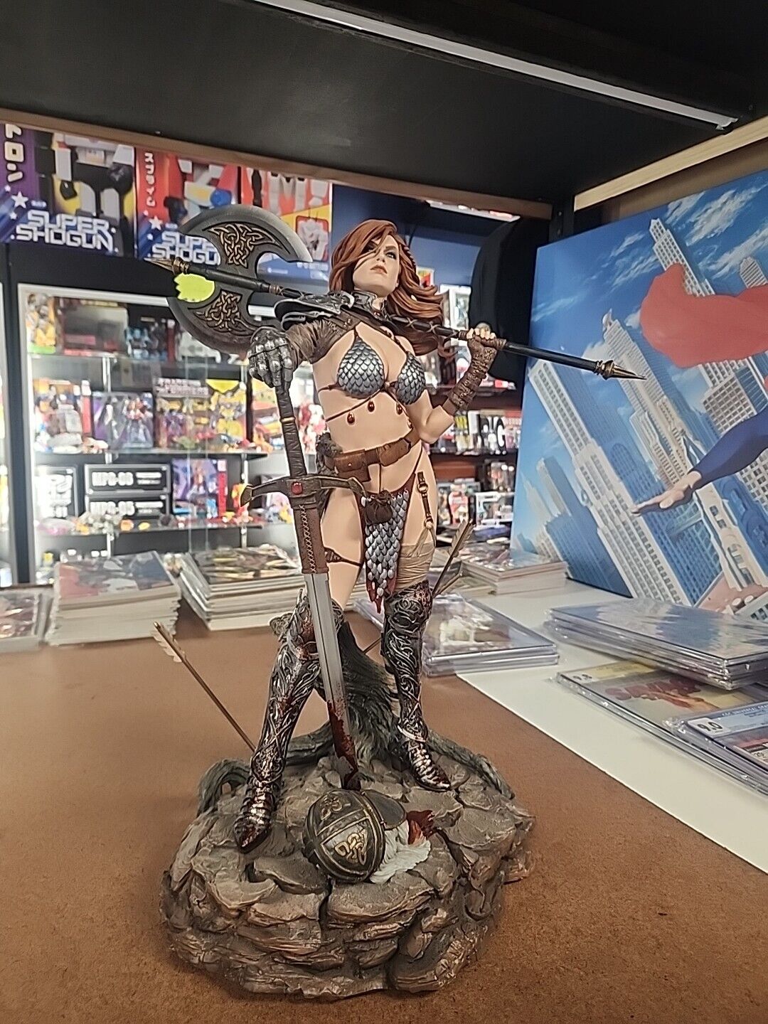 Sideshow Statue Red Sonja Queen of the Scavengers Premium Format Exclusive 1/4