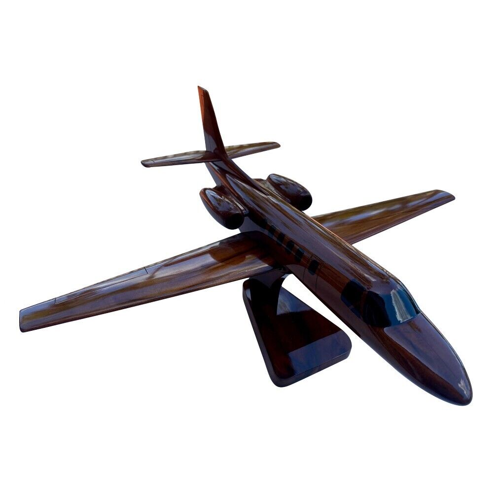 Cessna Citation 560 Mahogany Wood Airplanes Model