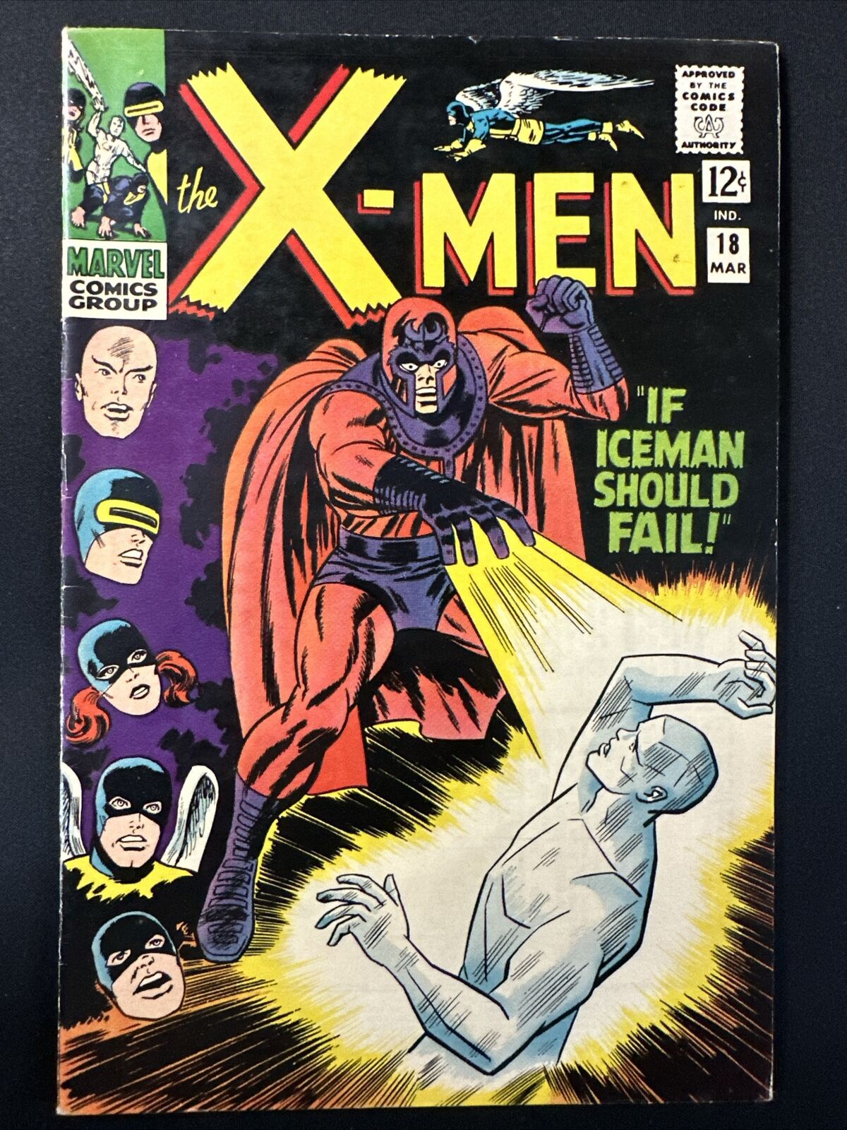 X-Men #18 Marvel Comics Silver Age 1st Print Original Great Color 1966 Fine/VF