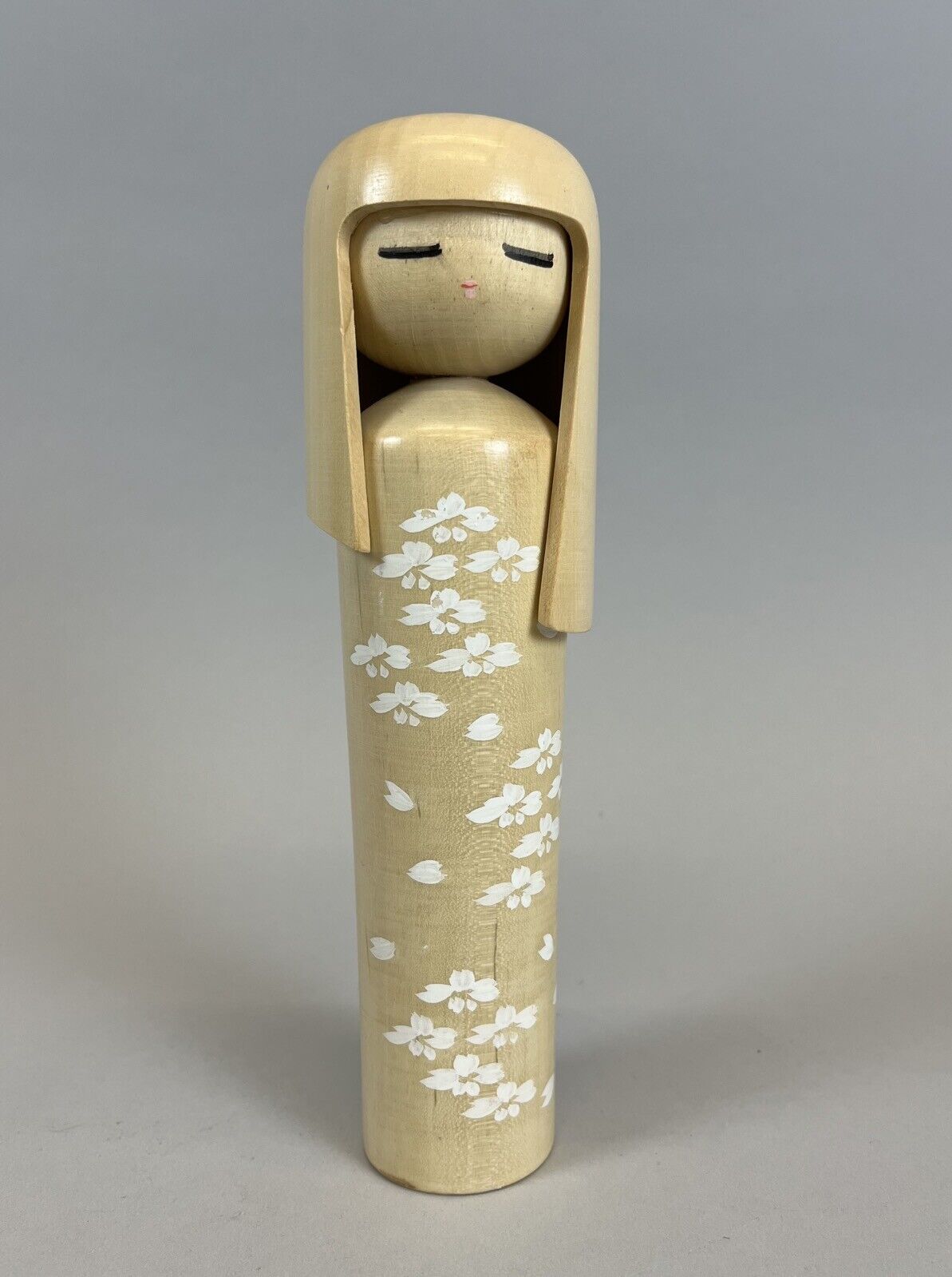 Vintage Japanese Kokeshi doll signed Miyajima Muhitsu made in Japan wooden toy