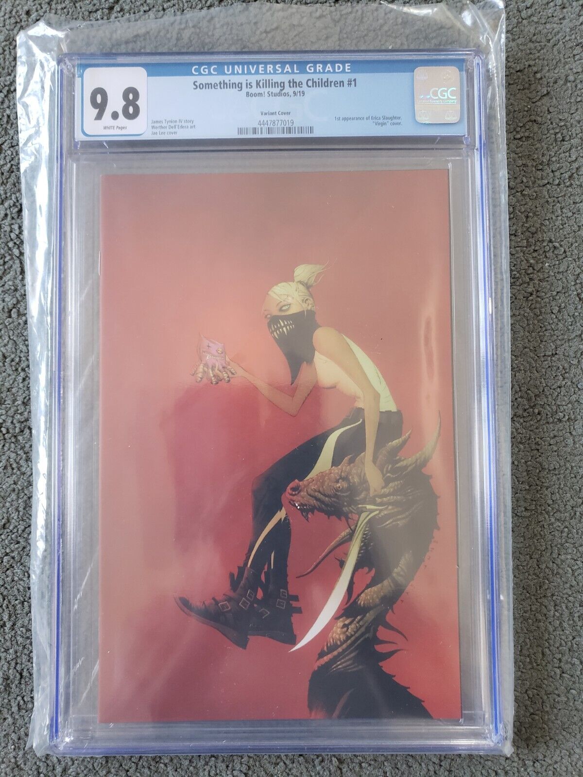 Something is Killing the Children #1 CGC 9.8 first print variant Boom Studios