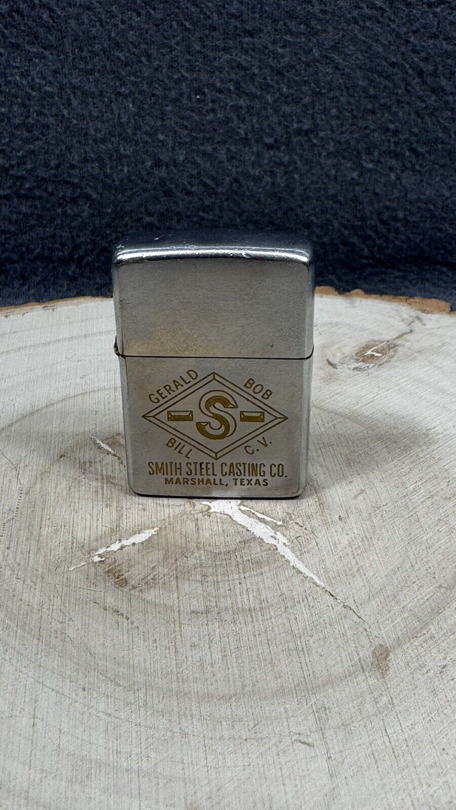 Vintage 1966 Zippo Lighter Smith Steel Casting Co. Marshall Tx