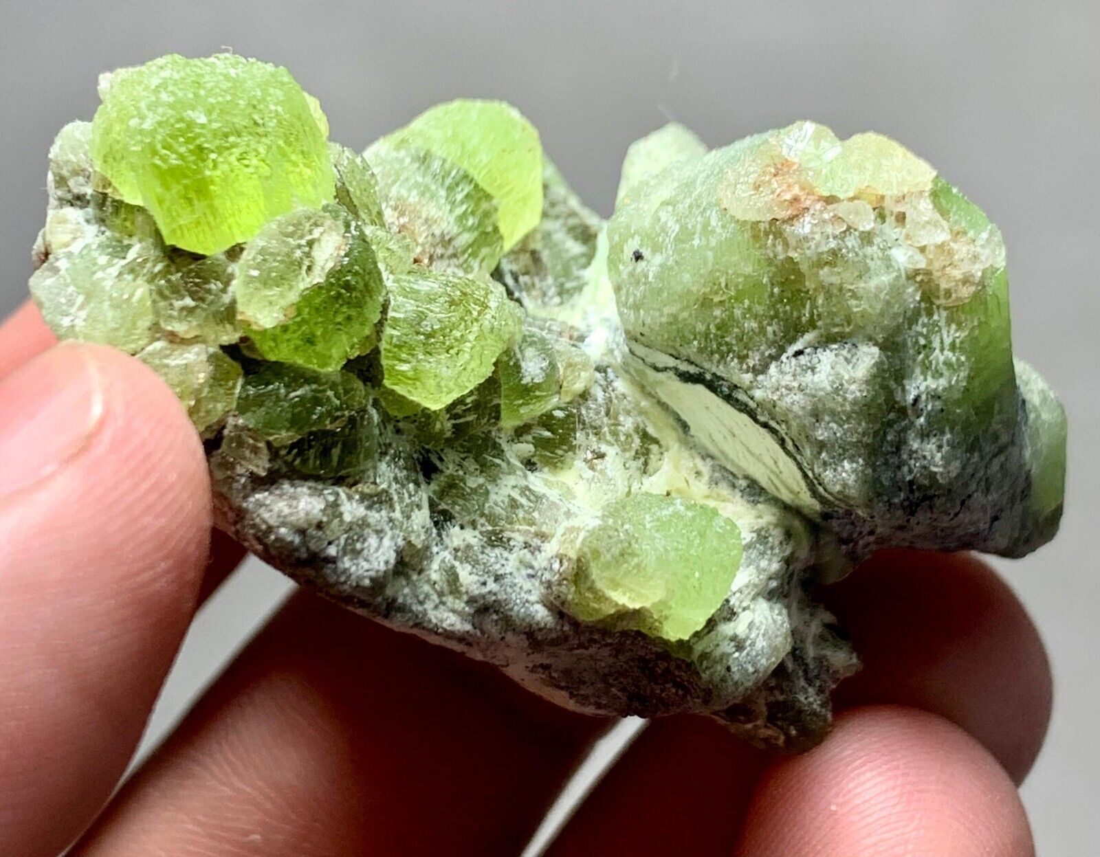 228 Carat Very Amazing Peridot Crystals Bunch Specimen From Sopat Valley Kohista