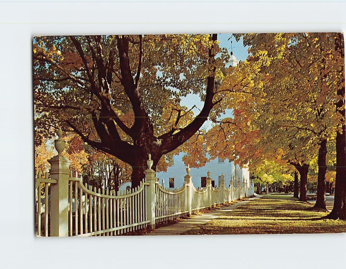 Postcard The Old First Church Bennington Vermont USA
