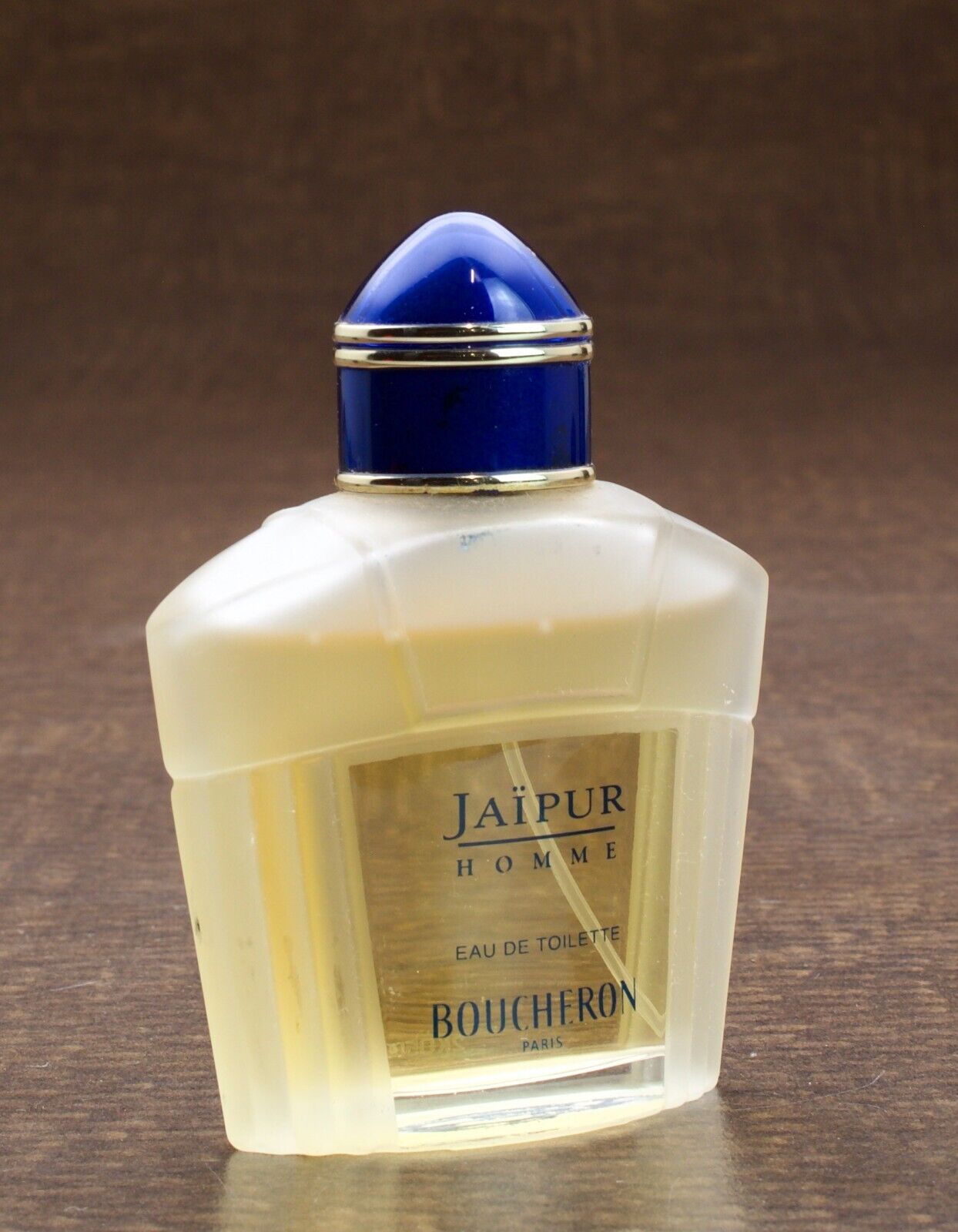 Jaipur Homme Eau De Toilette Boucheron Paris 50ml 1.7 oz 85% Full