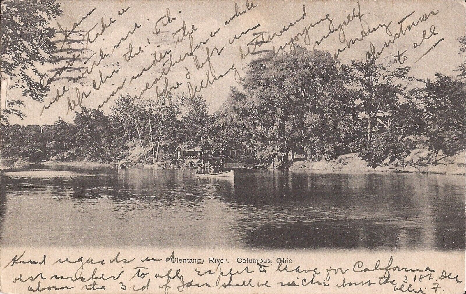 Columbus, OHIO - Olentangy River - 1905