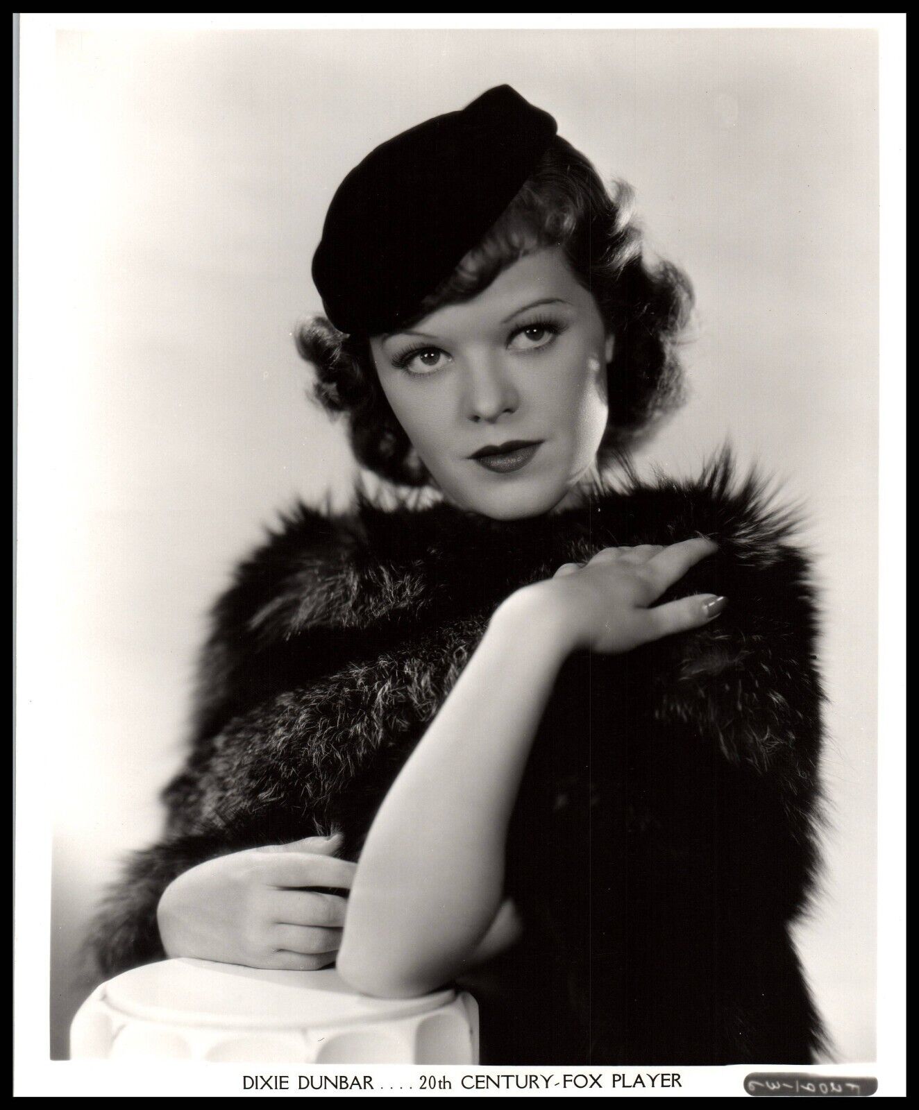 Hollywood Beauty DIXIE DUNBAR 1930s GENE KORNMAN STUNNING PORTRAIT Photo 703