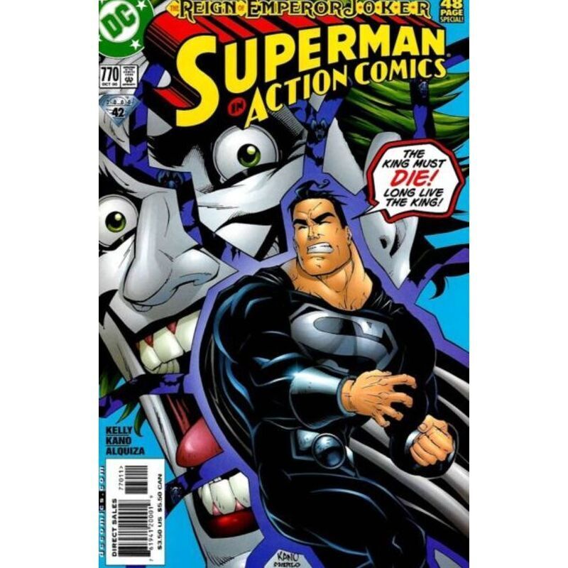 Action Comics #770  - 1938 series DC comics NM+ Full description below [l;