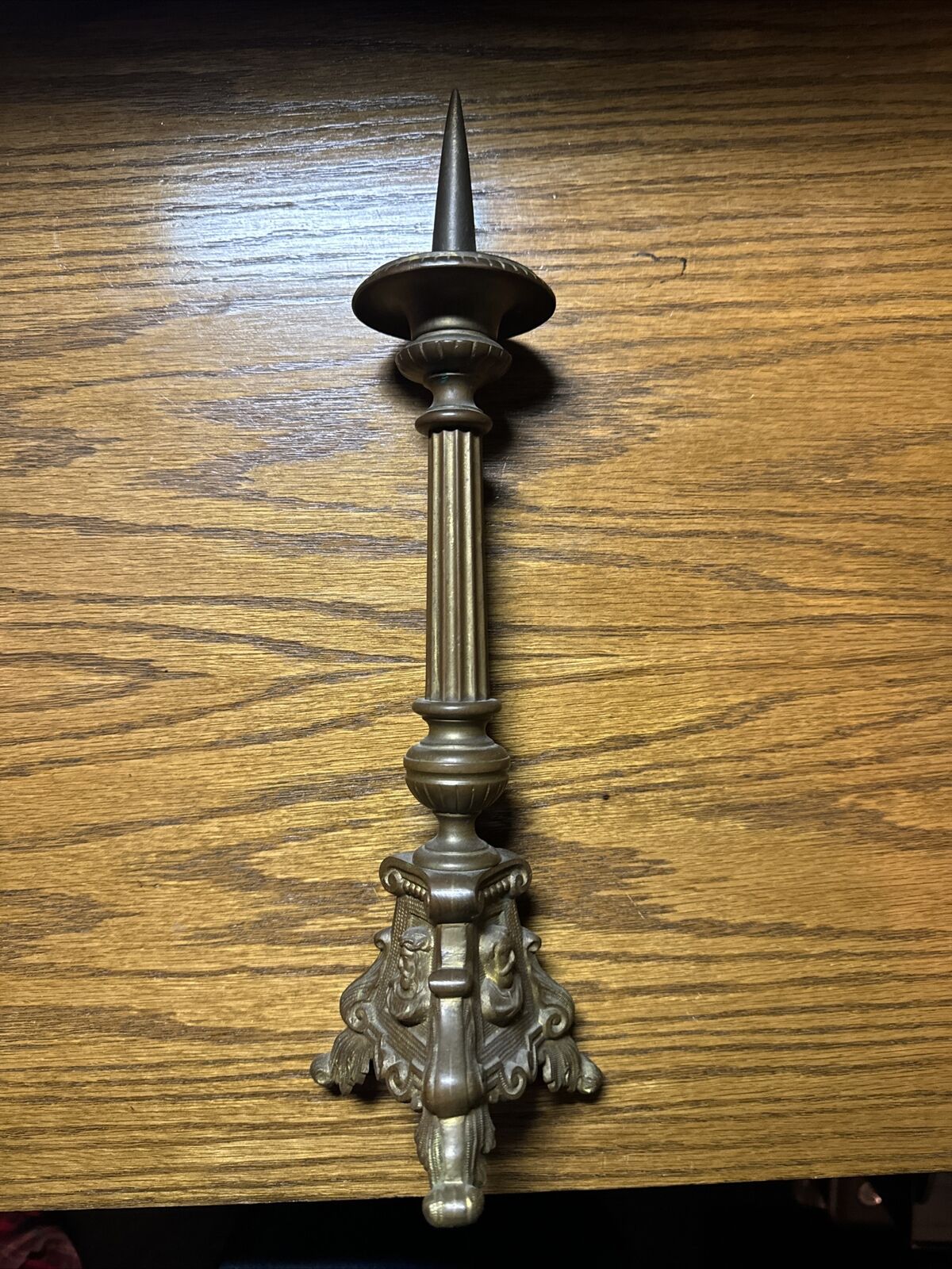 19-18 Th Century Early English Candle Stick