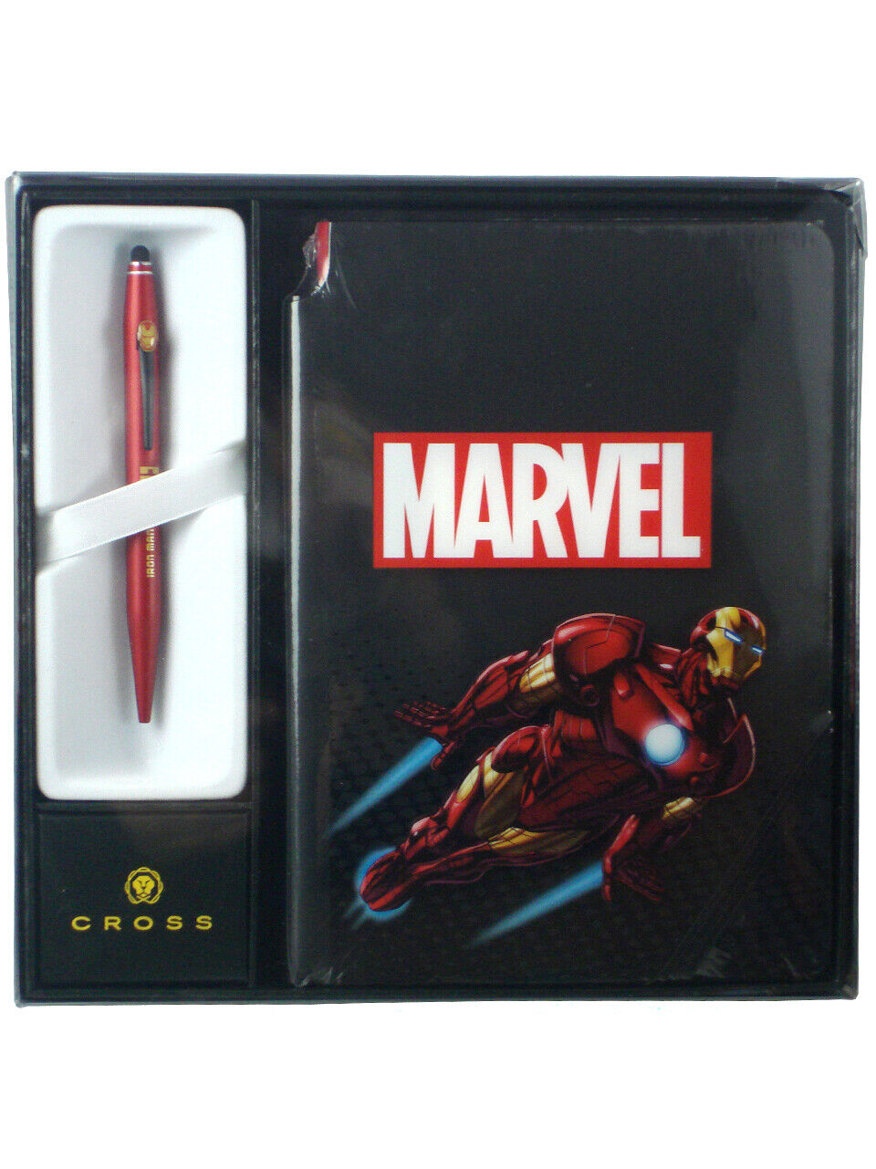 Cross X Tech 2 Iron Man Multi Ball Pen Journal Set Marvel Comics Avengers New