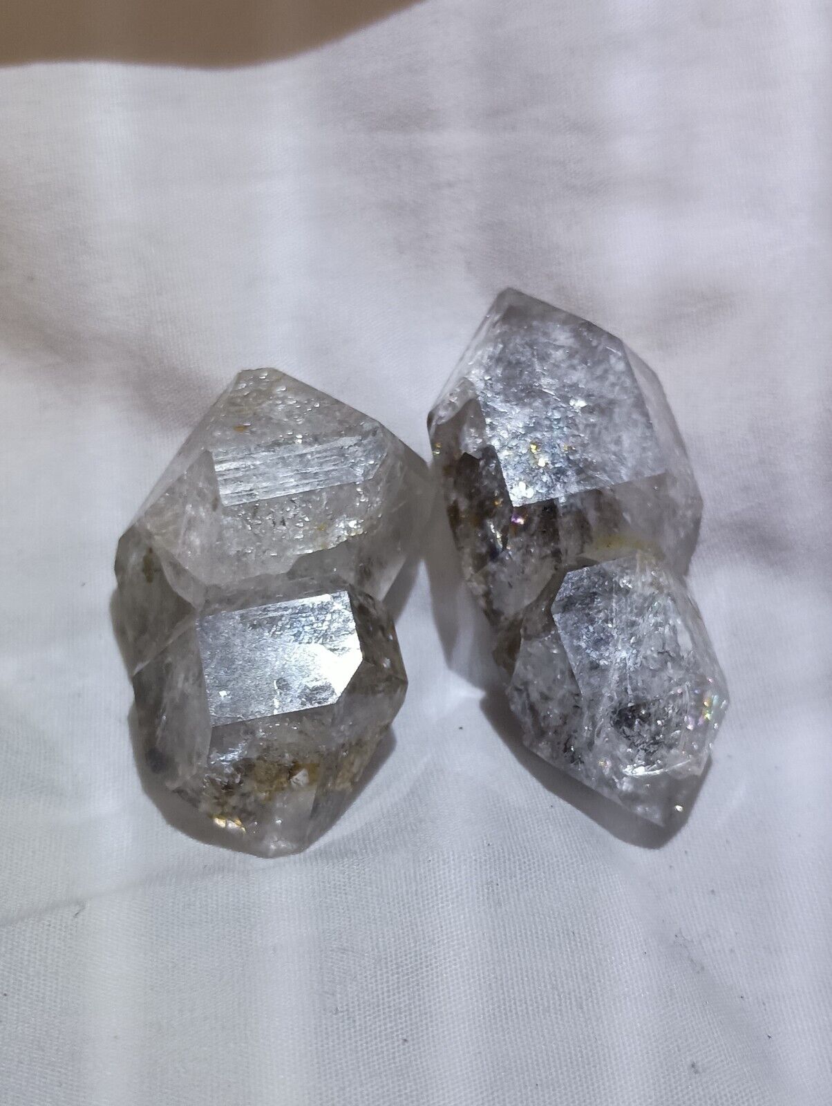  Sale    Genuine Herkimer 💎s (Lot Of 2 Rare Crystals) 🔥