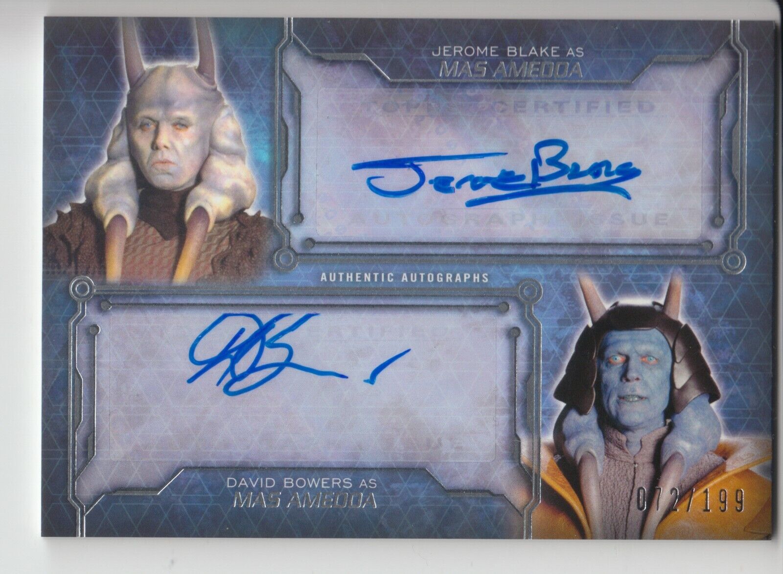 2016 Topps Star Wars Masterwork Autograph, Signed Duals, Stamp Cards You Pick