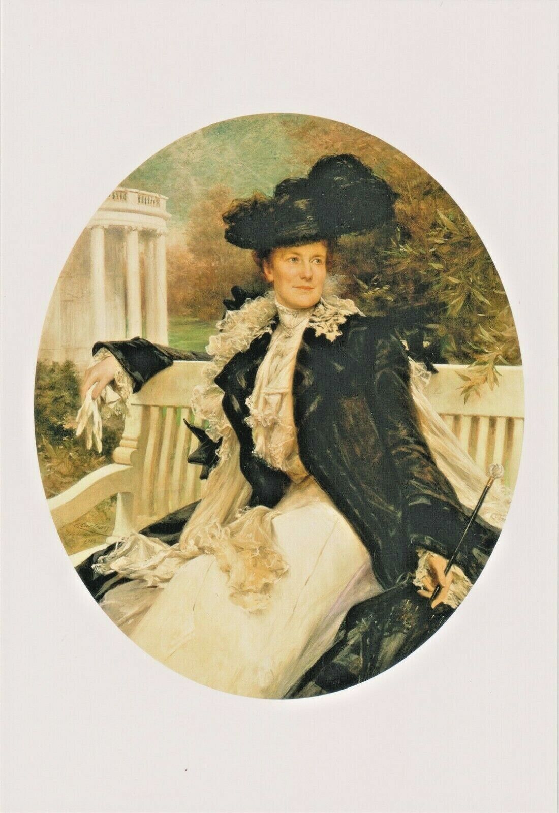 Mrs. Theodore Roosevelt by Théobald Chartran from White House Art Collection