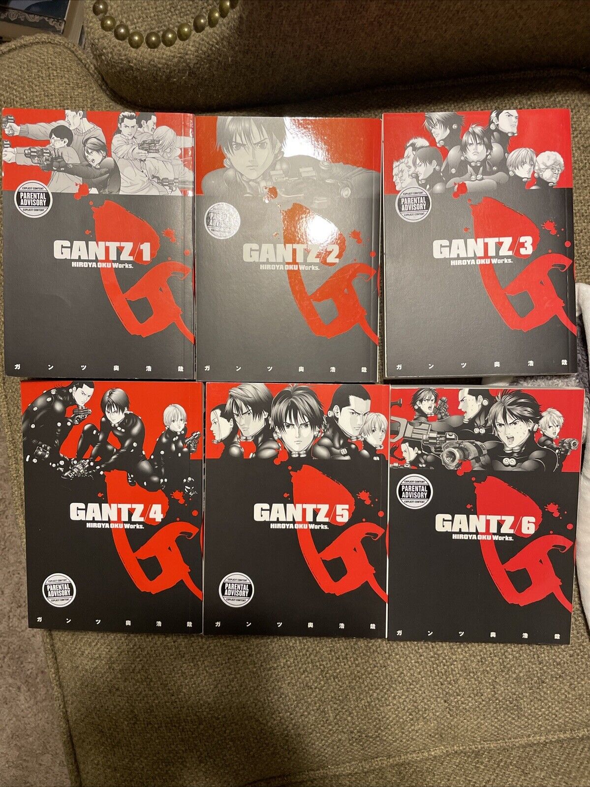 Gantz Vol. 1 - 6 Bundle