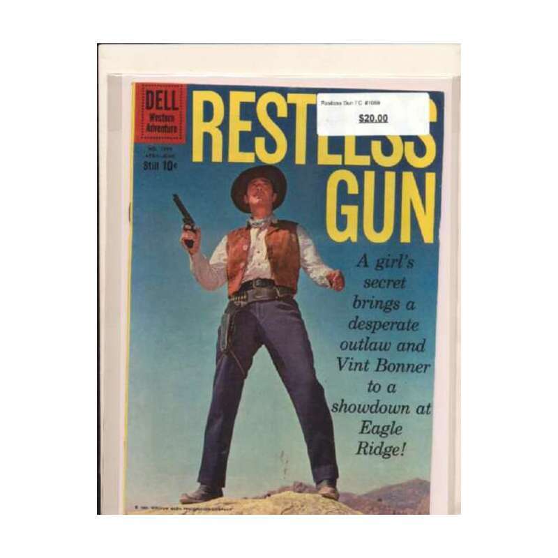 Restless Gun #4 in Very Fine + condition. Dell comics [y}
