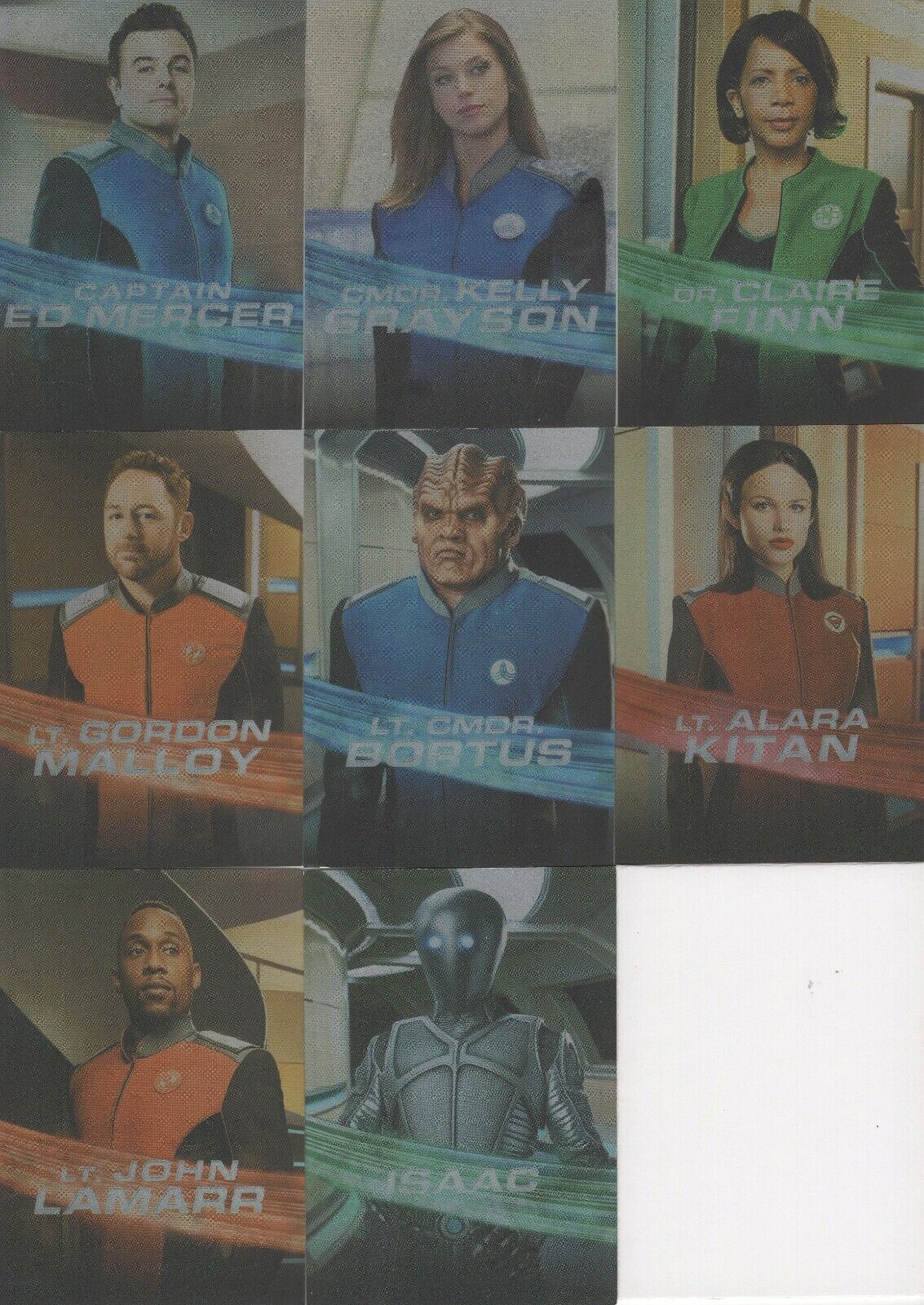 The Orville Season 1 Crew Chase Cards - Singles You Pick
