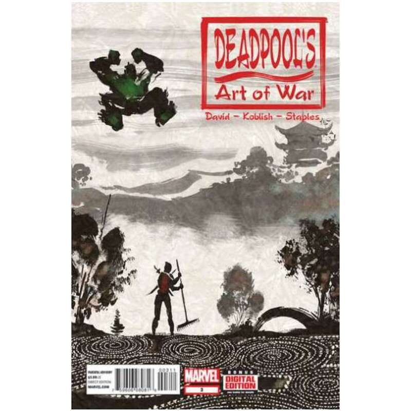 Deadpool\'s Art of War #3 in Near Mint condition. Marvel comics [w.