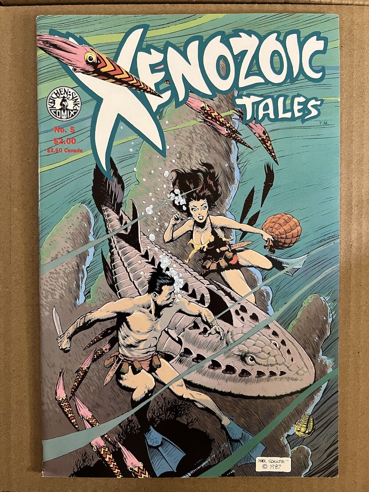 Xenozoic Tales #5 | FN Kitchen Sink 1998 Mark Schultz | Combine Shipping