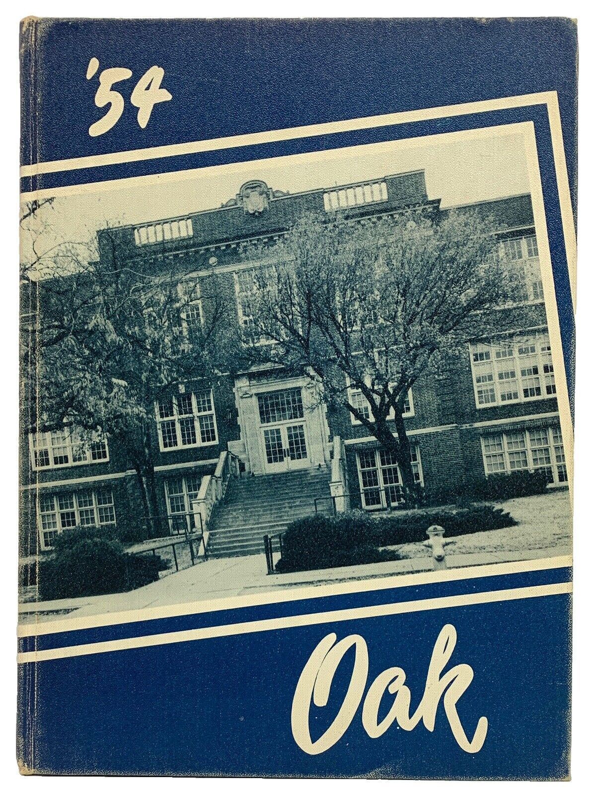 The Oak 1954 Yearbook W.H. Adamson High School Dallas Oak Cliff Texas