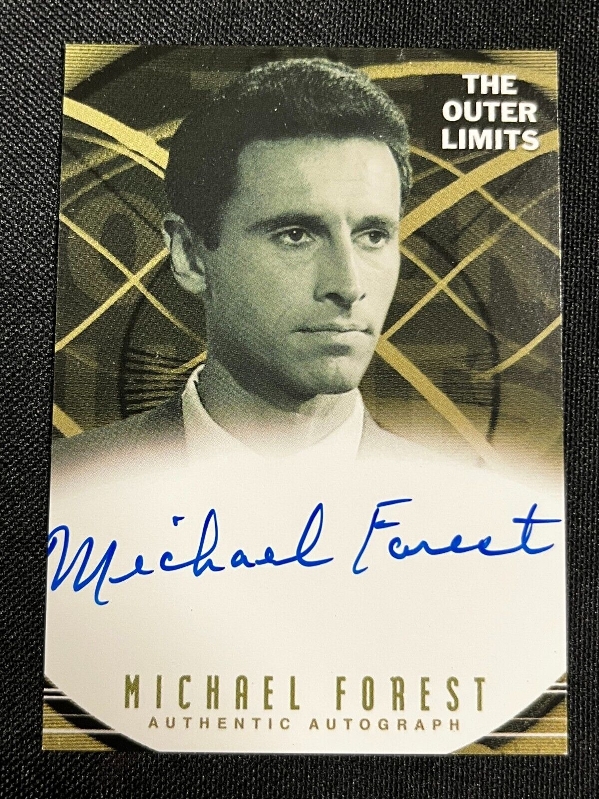Rittenhouse The Outer Limits Michael Forest Stuart Peters A9 Autograph Card AA