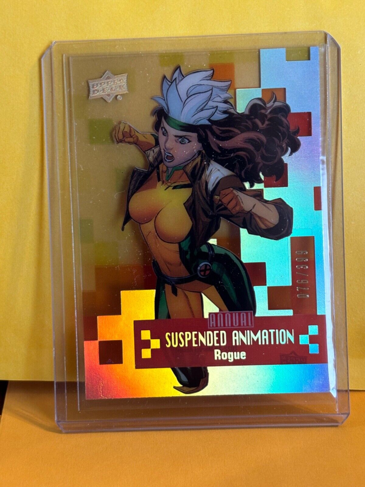 2022-23 Upper Deck Marvel Annual #2  Rogue  Suspended Animation /399 Nice